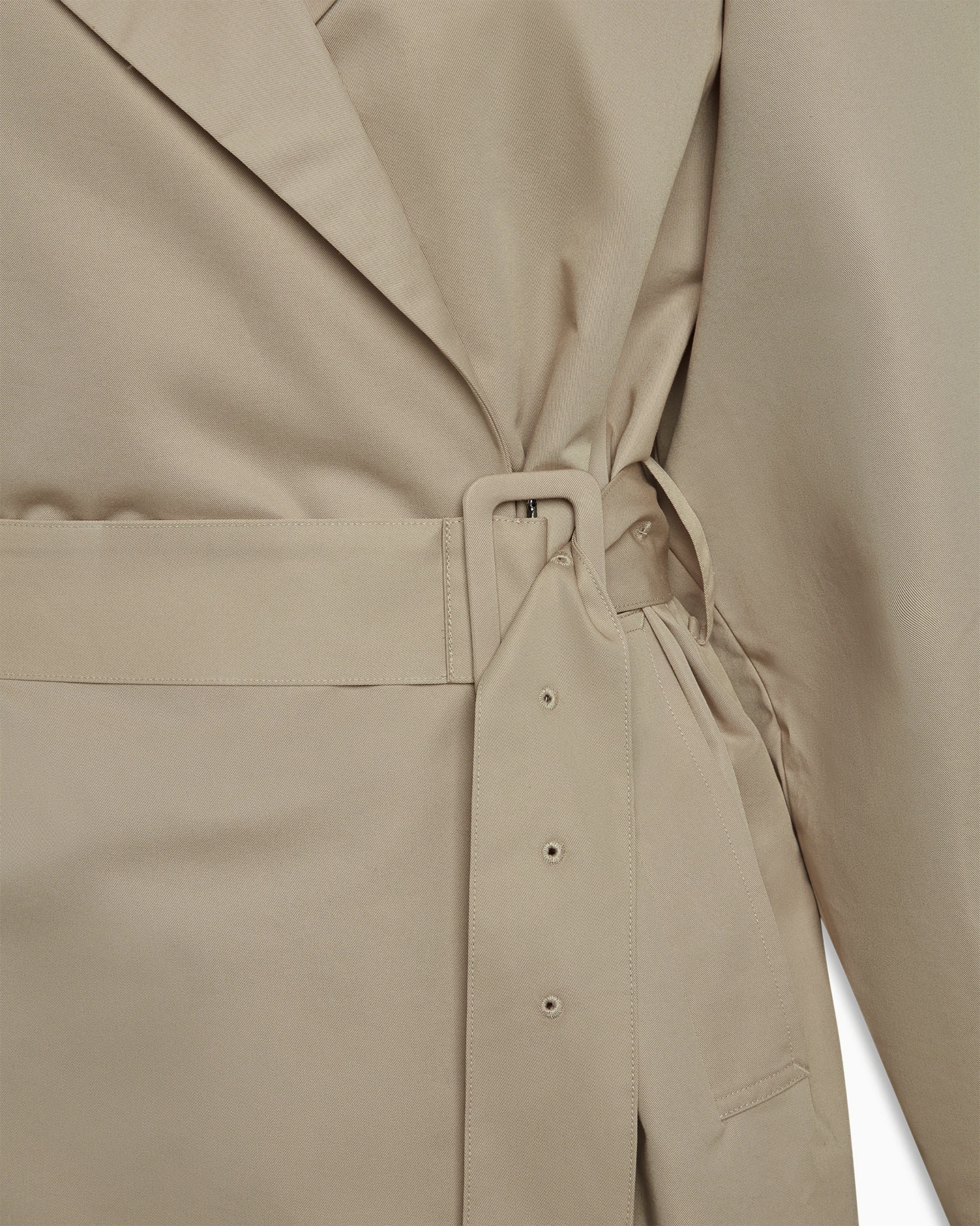 Relaxed Trench Coat | Taupe - Image 4