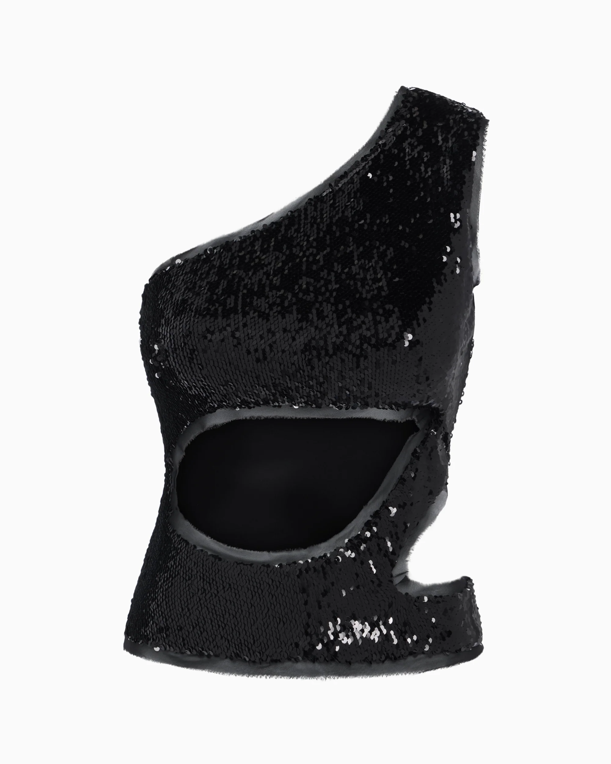 Sequin Cutout Top | Black - Image 2