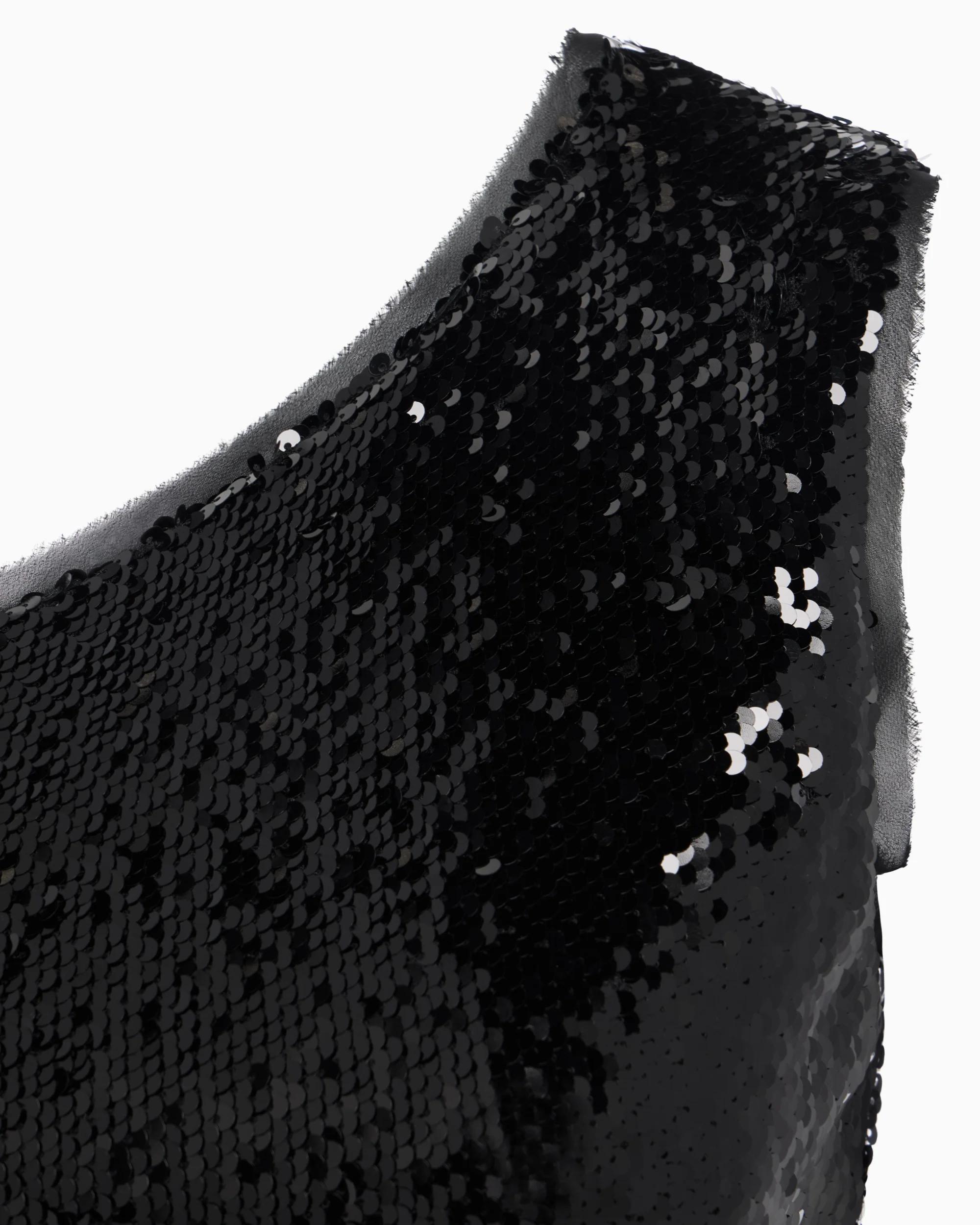 Sequin Cutout Top | Black - Image 6