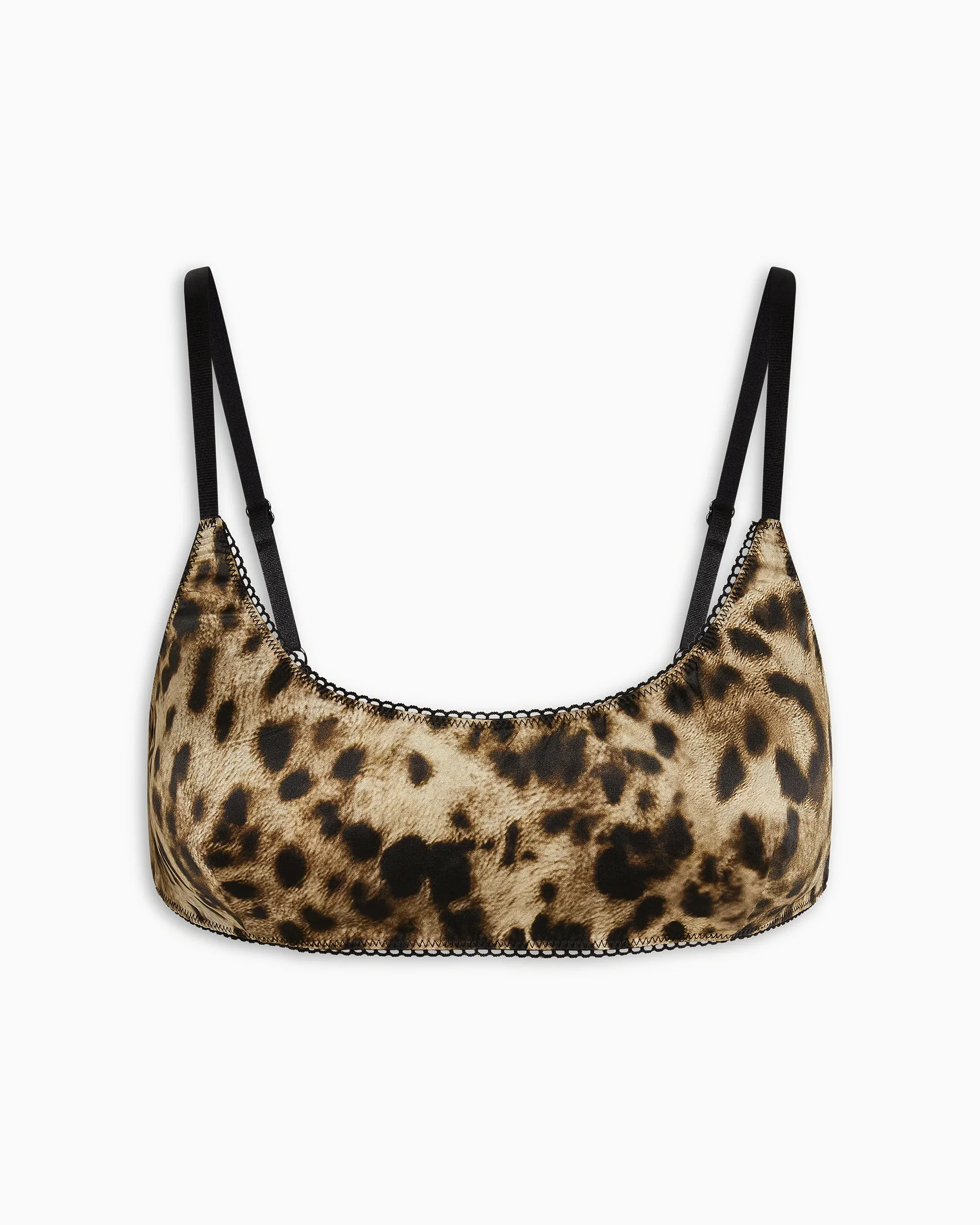 Silk Bralette | Leopard - Image 2