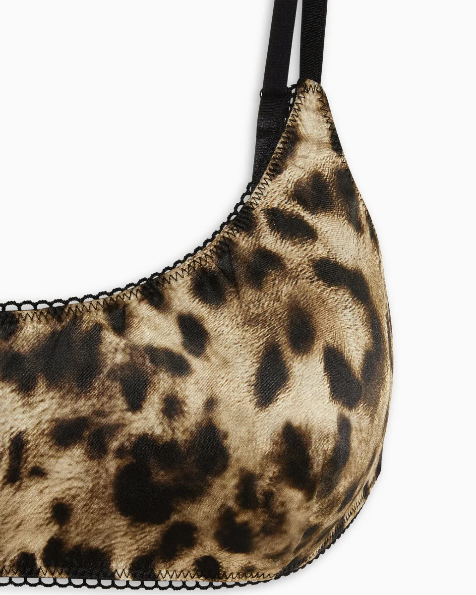 Silk Bralette | Leopard - Image 7