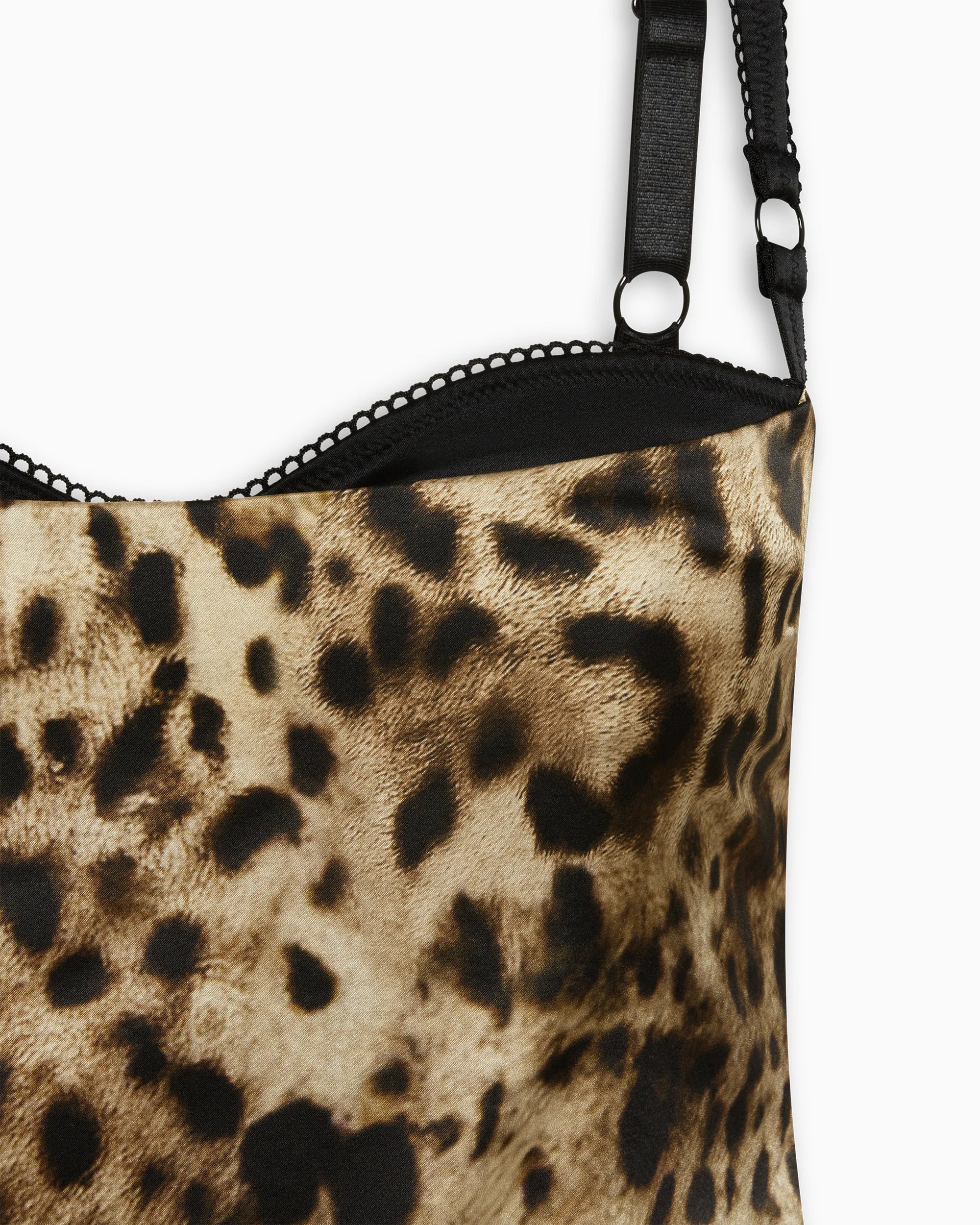 Silk Bustier Top | Leopard - Image 8