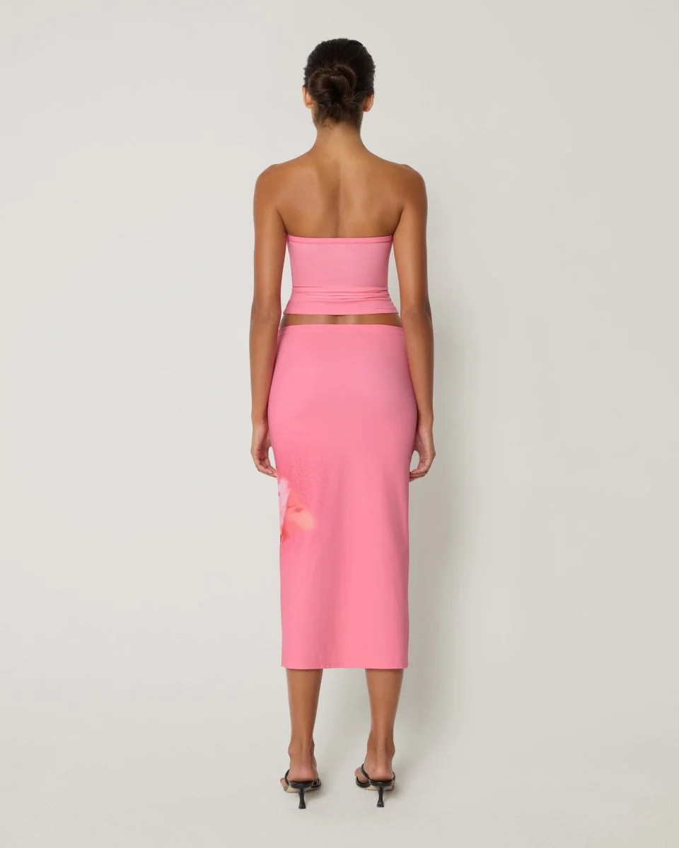 Smooth Stretch Tube Top | Pink Peony - Image 6