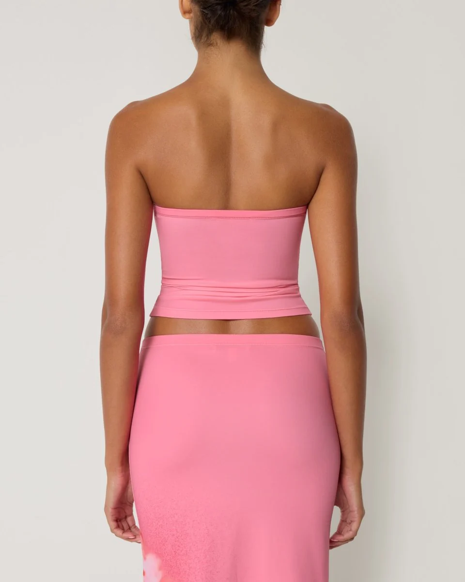 Smooth Stretch Tube Top | Pink Peony - Image 8