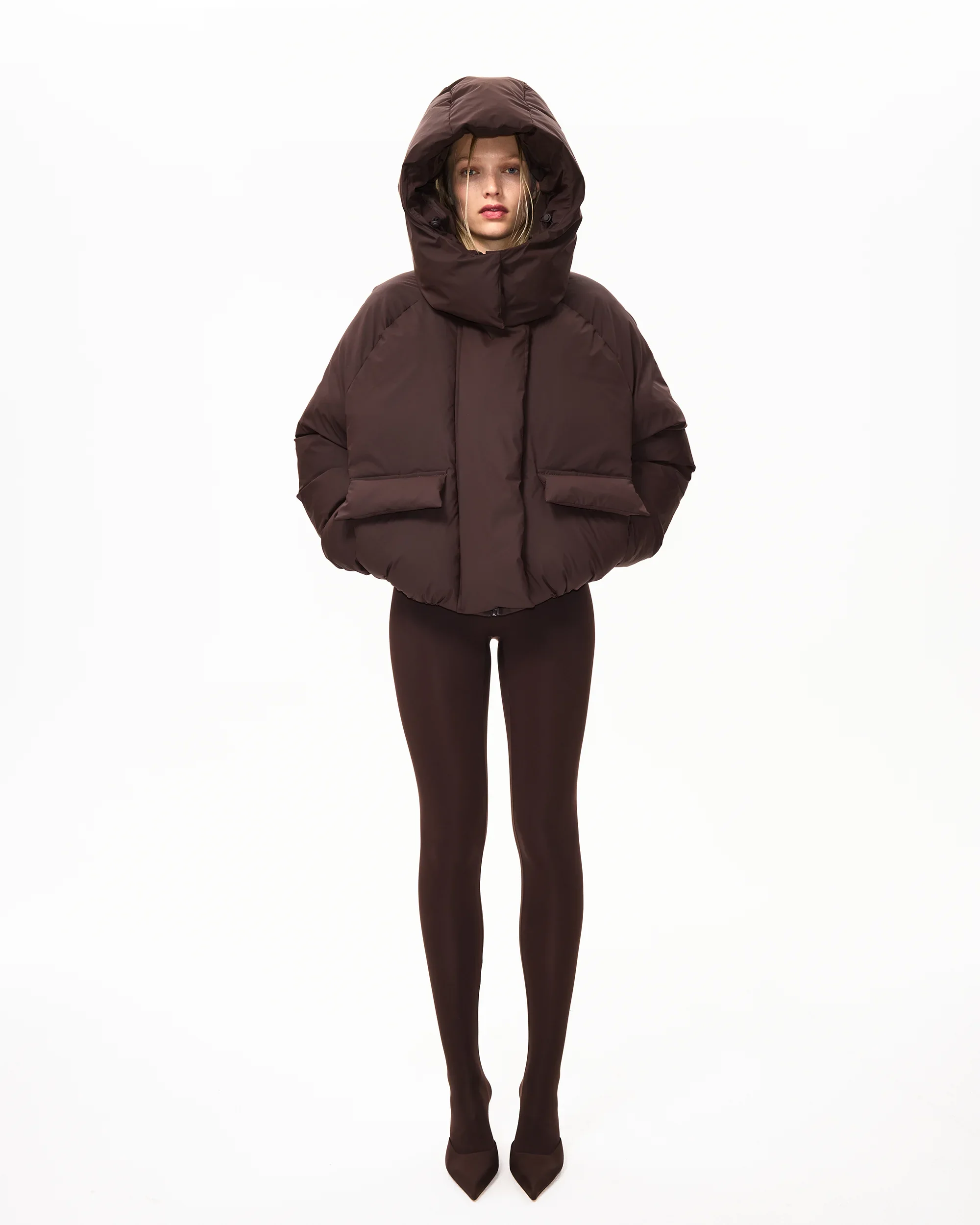Standard Puffer Jacket | Chocolate - Image 6