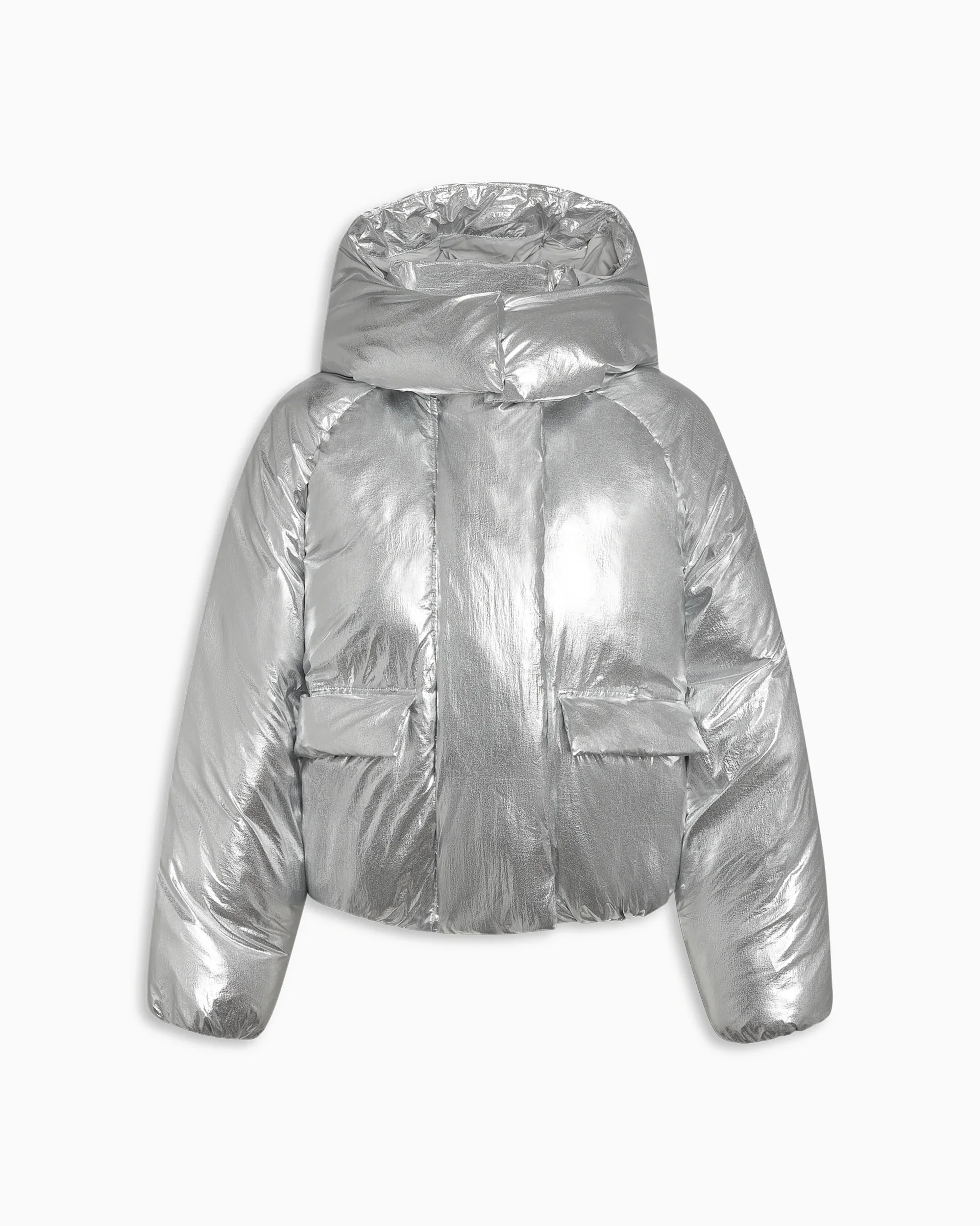 Standard Puffer Jacket | Silver - Image 2