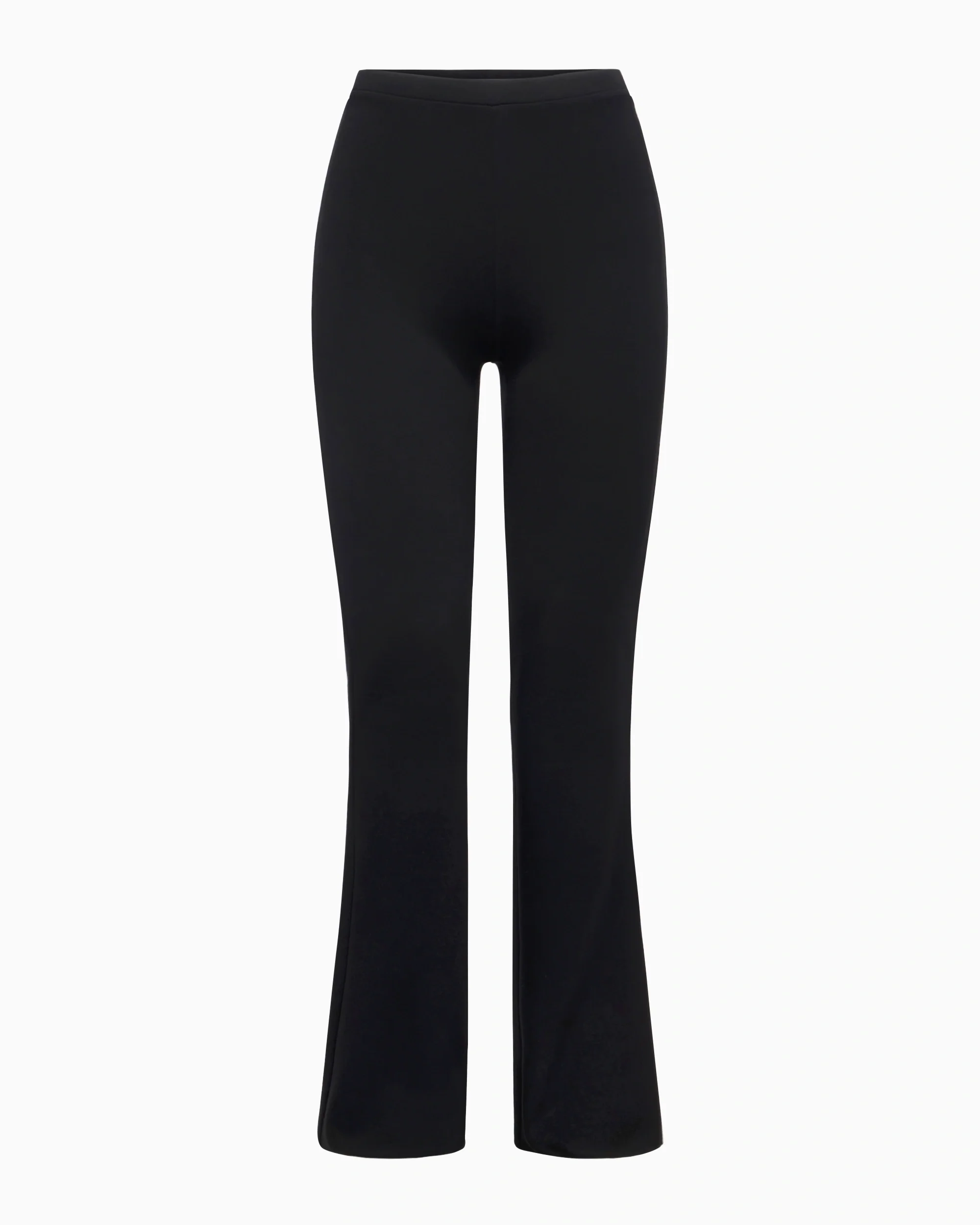 Sueded Stretch Low Rise Pant | Black - Image 2